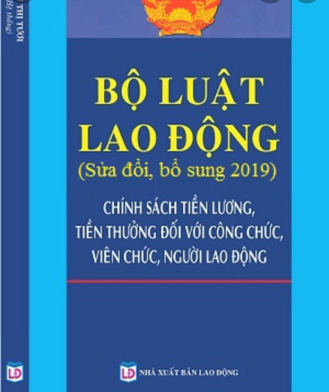 NHỮNG ĐIỂM MỚI BỘ LUẬT LAO ĐỘNG 2019